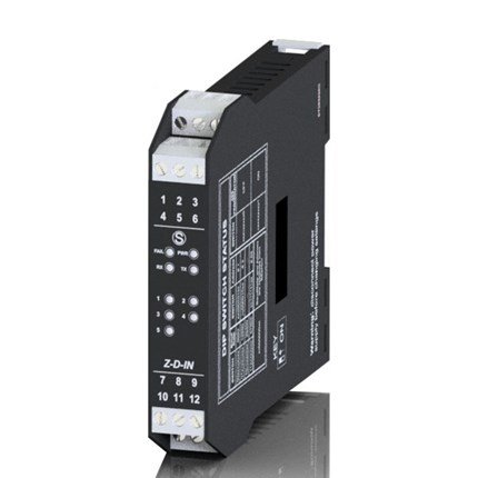 Z-D-IO 8-CH, 6 digital input - 2 digital outputs control module / RS485