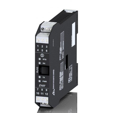 RS232 ↔ RS485/422 serial convert er Z107
